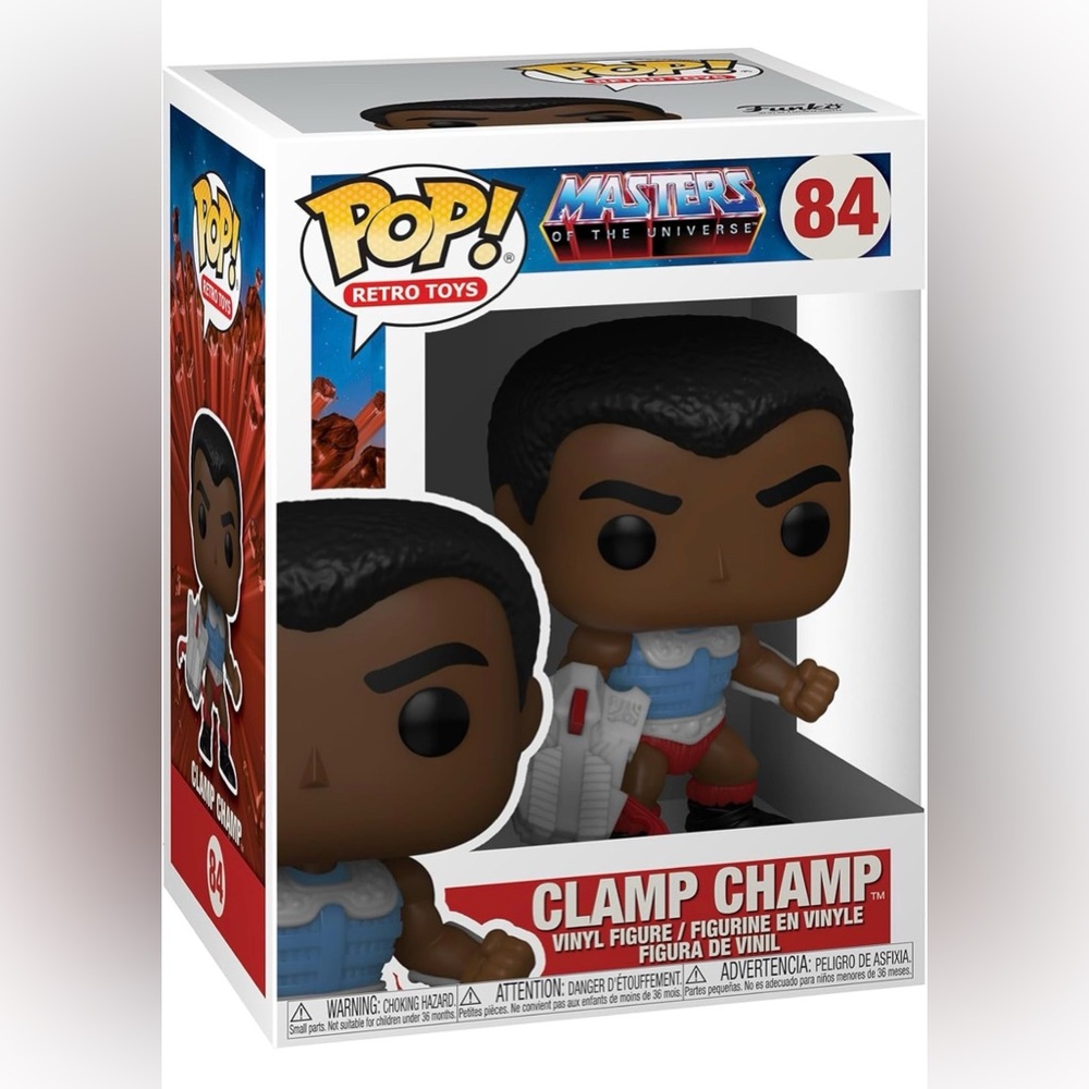 Funko pop Retro Toys #84 Masters of the Universe 
Clamp Champ Brand New